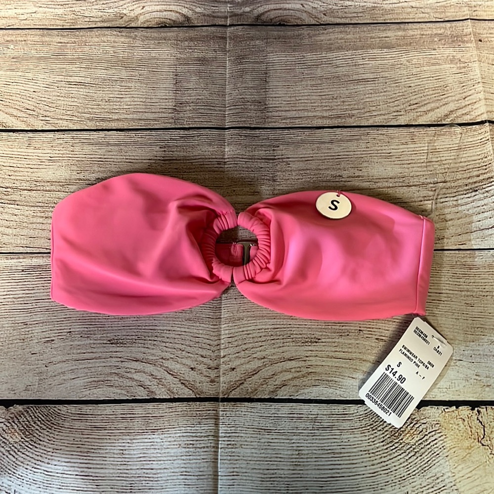 Swimwear Flamingo Pink Top (Smoker)